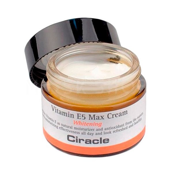 Осветляющий крем для лица с витамином Е5 Vitamin E5 Max Cream, CIRACLE   50 мл