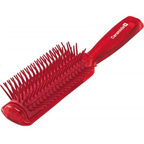 Массажная щетка Ceramide Brush для увлажнения и смягчения волос с церамидами, Vess