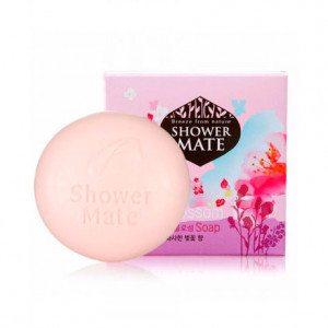 Мыло косметическое Shower Mate Lovely Rose & Cherry Blossom Soap, KERASYS   100 г