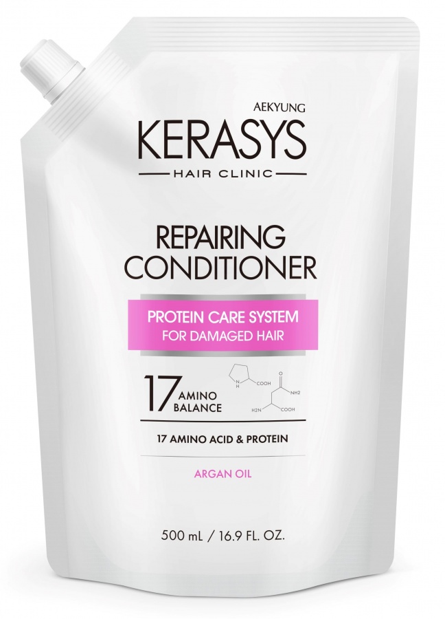 Восстанавливающий кондиционер для волос Damage Care Repairing Conditioner, KERASYS   500 мл (запаска)