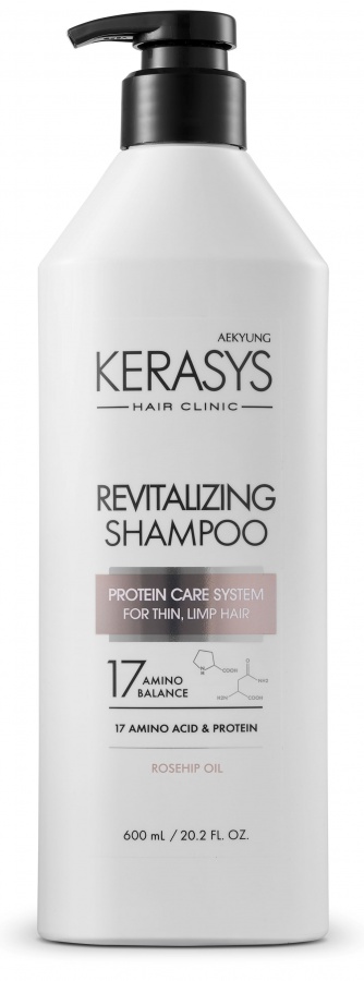 Оздоравливающий шампунь для волос Revitalizing Shampoo, KERASYS   600 мл