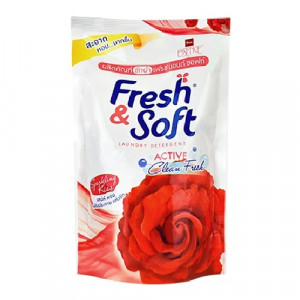 Гель для стирки с ароматом розы Essence Fresh & Soft Liquid Detergent Red Rose, CJ LION  450 мл (запаска)