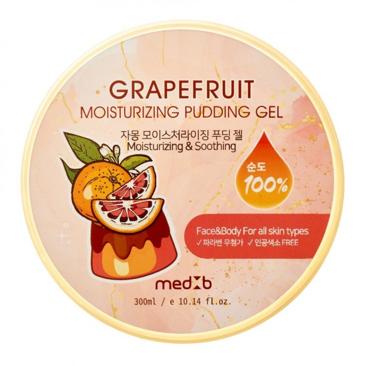 Универсальный заживляющий гель с экстрактом грейпфрута, Grapefruit Moisturizing Pudding Gel, Med B, 300 мл 