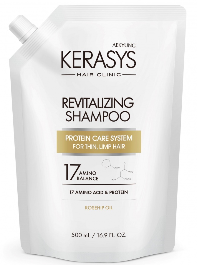 Шампунь для волос Оздоравливающий, KERASYS   500 г (запаска)