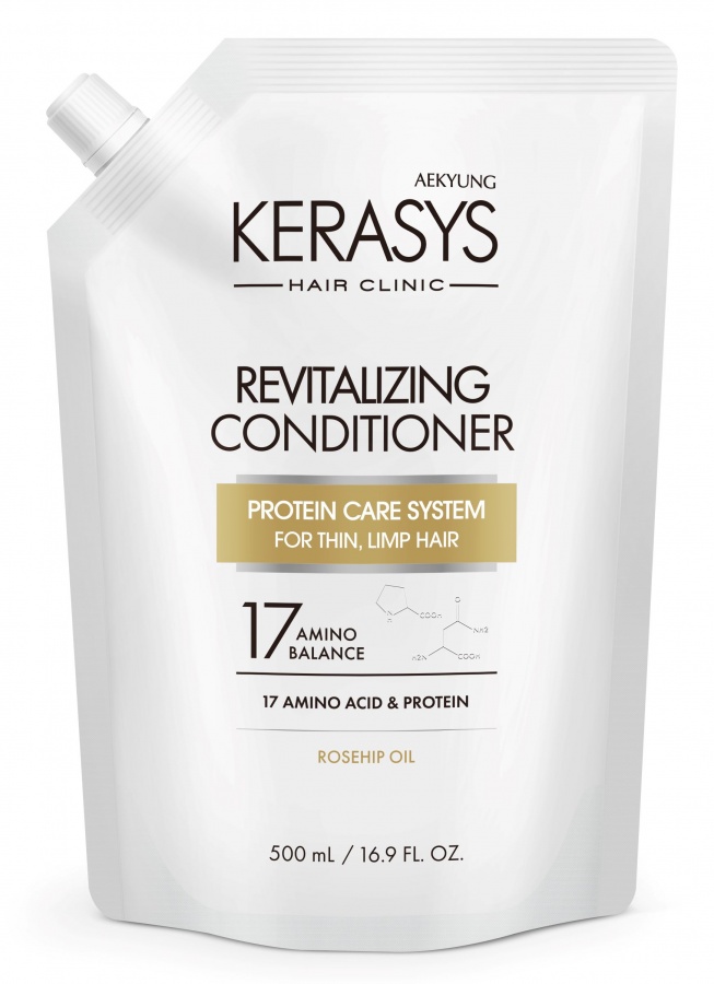 Кондиционер для волос Оздоравливающий, KERASYS   500 мл (запаска)
