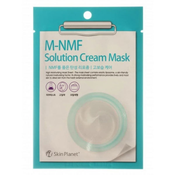 Увлажняющая тканевая маска для лица Skin Planet M-MNF Solution Cream Mask, MIJIN   30 г
