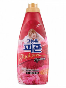 Кондиционер для белья Rich Perfume Signature Hi-Enriched Fabric Softener Flower Festival, PIGEON  1000 мл