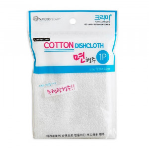 Кухонное полотенце Cotton Dishcloth (28 см х 24 см), Sungbo Cleamy 1 шт.