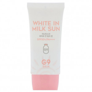 Солнцезащитный легкий крем White In Milk Sun, G9 SKIN BERRISOM 40 г