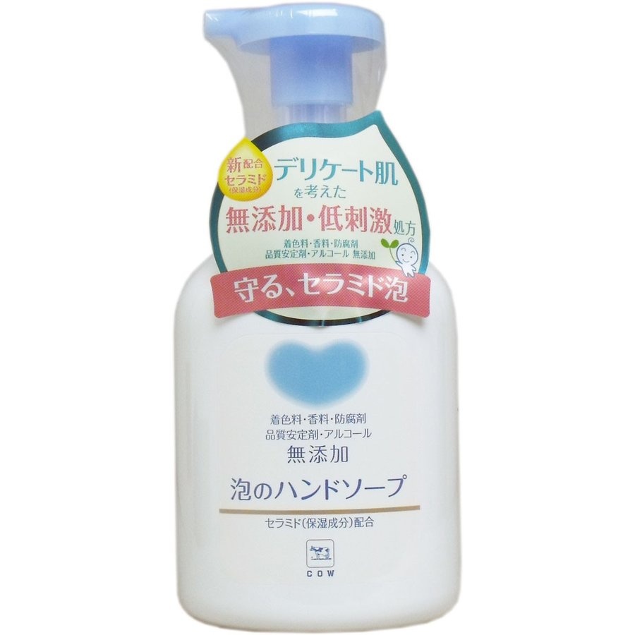 Натуральное мыло-пенка для рук для всей семьи Cow, COW BRAND 360 мл