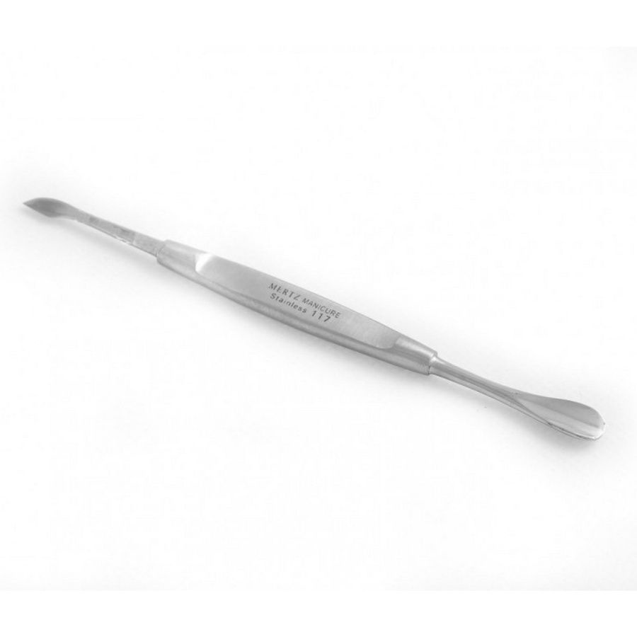  Шабер маникюрный двойной A-117, 12 см, Mertz