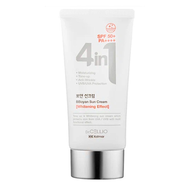 Крем для лица солнцезащитный, 4 IN 1 BBOYAN SUN CREAM,  Dr.CELLIO, 70 мл
