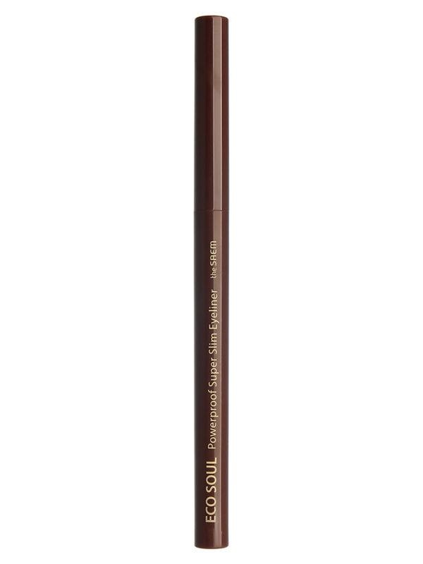 Подводка для глаз тонкая ECO SOUL Powerproof Super Slim Eyeliner, Saem, BR03_C, 0,1 г