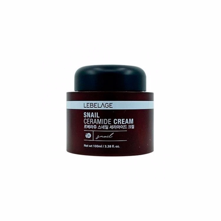 Крем для лица с улиточным муцином и церамидами Snail Ceramide Cream, Lebelage 100 мл 