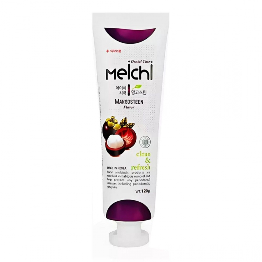 Зубная паста со вкусом мангостина Meichi tropic Dental Care Clean Fresh Mangosteen, Hanil 120 мл