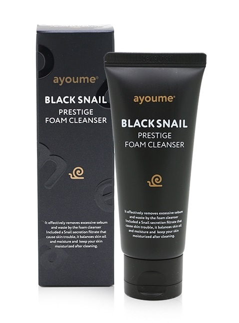 Пенка black snail prestige foam cleanser, AYOUME, 60 мл