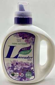 Эко кондиционер для белья концентрированный с ароматом лаванды GIEL Fabric Softener Lavender, B&D 1000 мл