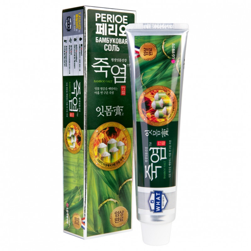 Зубная паста с бамбуковой солью для профилактики проблем с деснами Perioe Bamboo Salt Gumcare, Lg 120 г