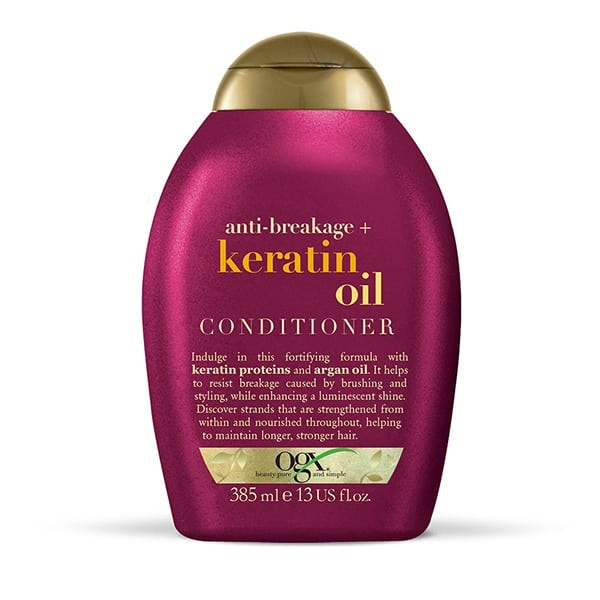  Кондиционер против ломкости волос с кератиновым маслом Anti-Breakage Keratin Oil Conditioner, OGX 385 мл