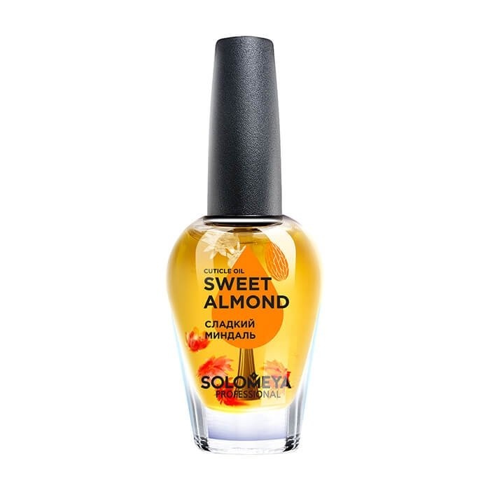 Масло для кутикулы и ногтей Cuticle Oil Sweet Almond Сладкий Миндаль, Solomeya 9 мл 
