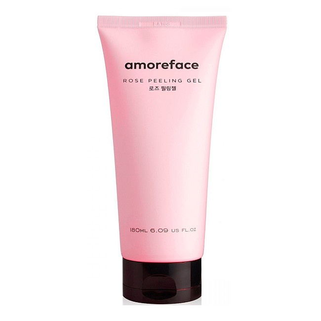 Пилинг-гель для лица с розой Rose Peeling Gel, Amoreface, 180 мл