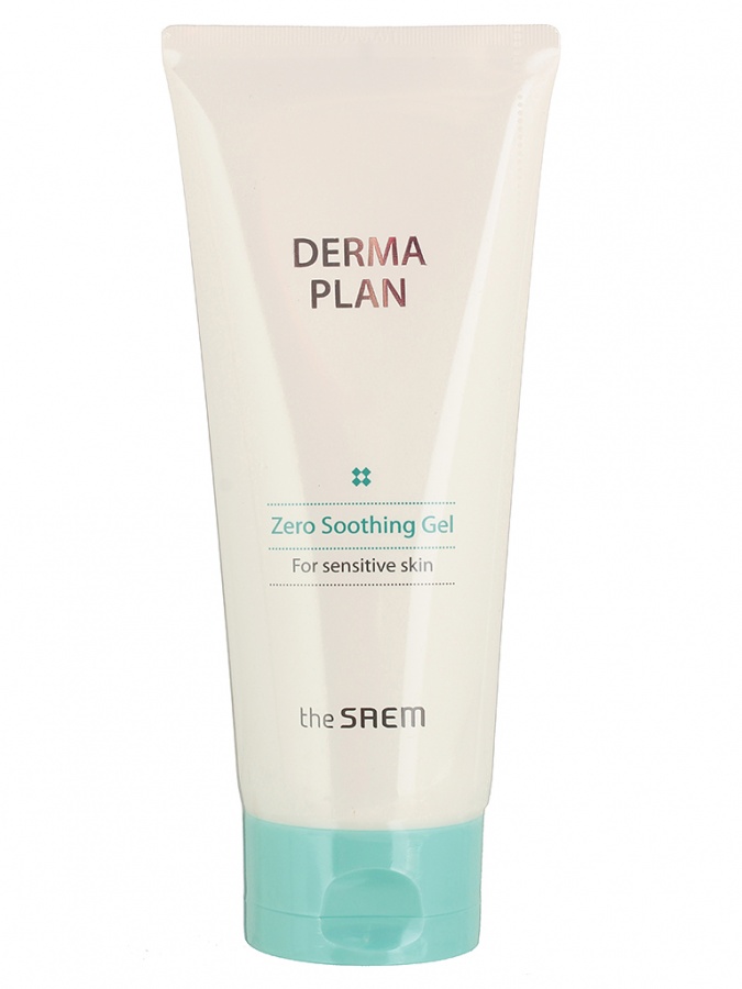 Гель для лица успокаивающий Derma Plan Zero Soothing Gel, THE SAEM, 200 мл