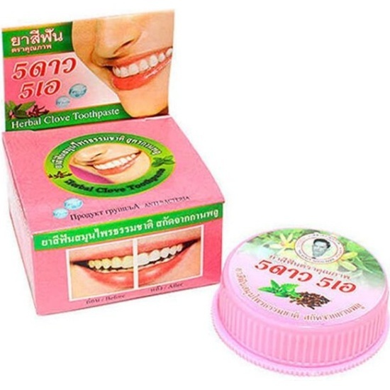 Зубная паста травяная с экстрактом Гвоздики, 5 Star Cosmetic 25 г