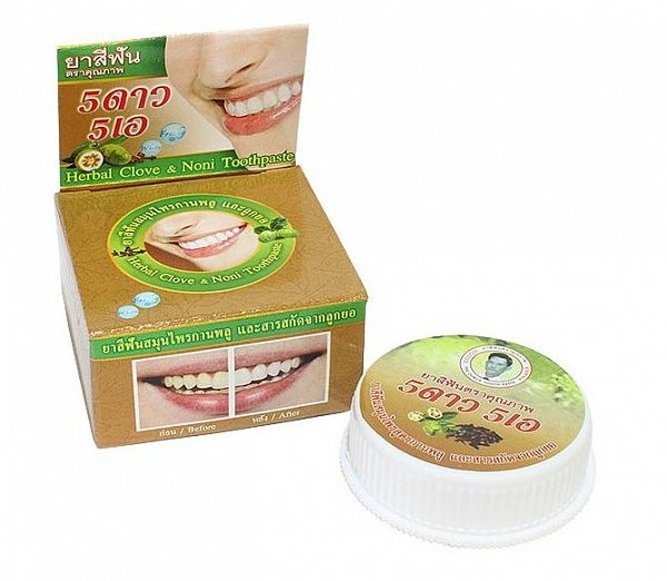 Зубная паста травяная с экстрактом Нони, 5 Star Cosmetic 25 г