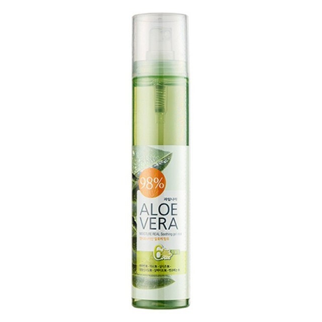 Спрей для тела успокаивающий с алоэ вера Kwailnara Aloevera Moisture Real Soothing Gel mist, Welcos, 125 мл