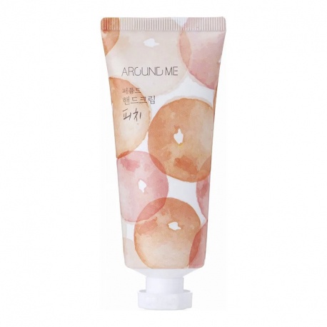 Крем для рук с персиком Perfumed Hand Cream Peach, Welcos, 60 г