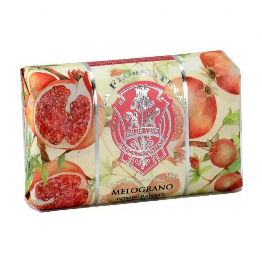 Мыло для рук с экстрактом Граната Hand Soap Pomegranate, La Florentina 200 г