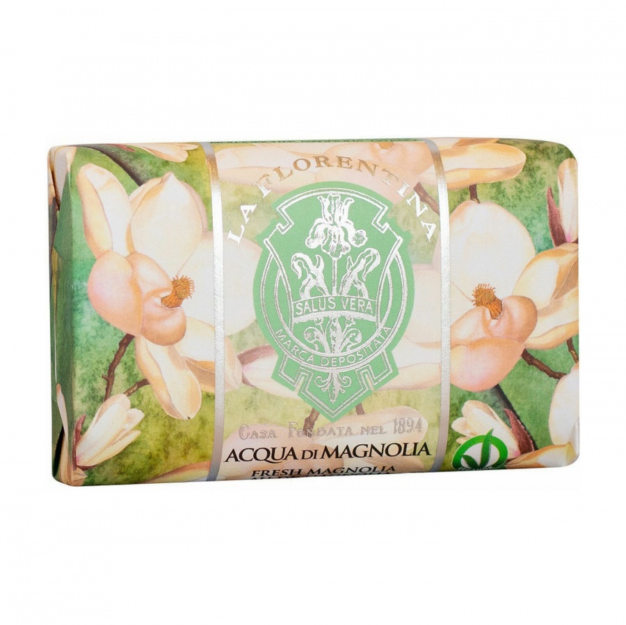 Мыло для рук с экстрактом Магнолии Hand Soap Fresh Magnolia, La Florentina 200 г