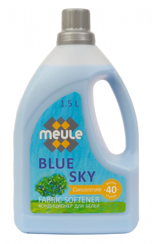 Концентрированный кондиционер для белья Blue Sky, Meule 1500 мл