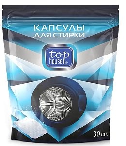 Капсулы для стирки, Top House 30 шт