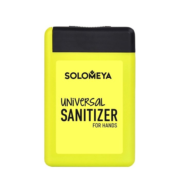 Антибактериальный спрей для рук Universal Sanitizer Spray for Hands Lemon, Solomeya 20 мл