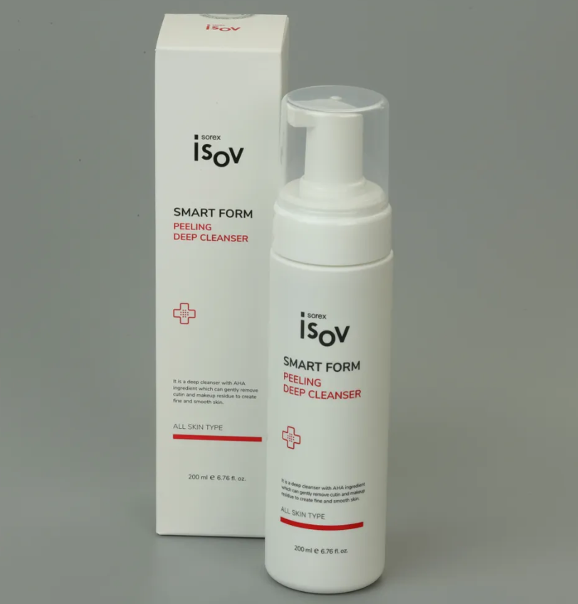 Пенка с АНА-кислотами Smart Foam Peeling Cleanser, Isov 200 мл