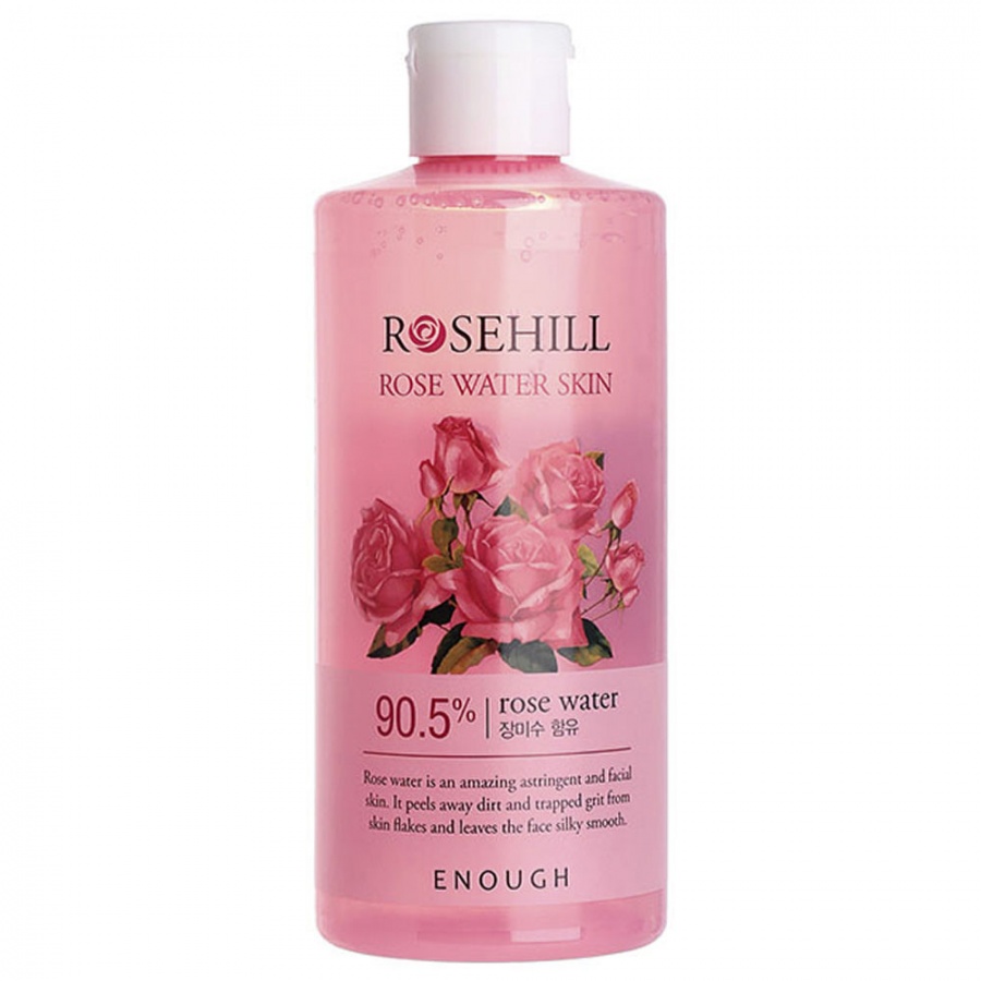 Тонер с розовой водой RoseHill Water Skin, Enough, 300 мл