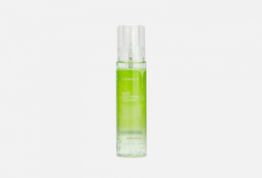 Гель-мист для лица успокаивающий с экстрактом алоэ вера Aloe Vera Soothing Gel, CONSLY, 120 мл