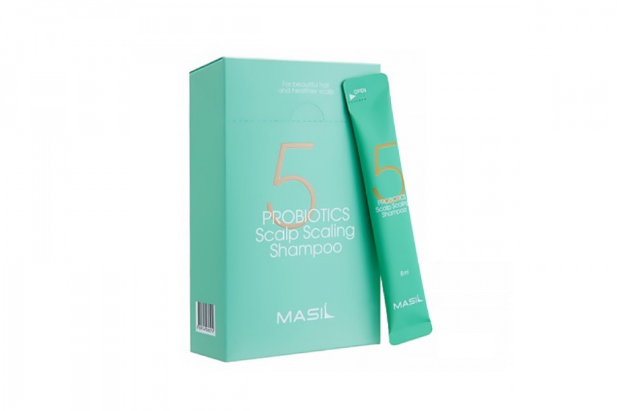 Набор шампуней 5 PROBIOTICS SCALP SCALING SHAMPOO STICK POUCH, MASIL (8 мл*20 шт.)