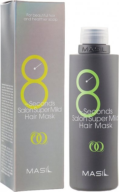 Маска для ослабленных волос восстанавливающая S 8 SECONDS SALON SUPER MILD HAIR MASK, MASIL, 350 мл