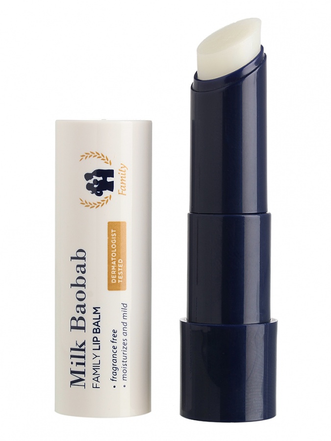 Бальзам для губ Family Lip Balm, MilkBaobab, 3.5 г