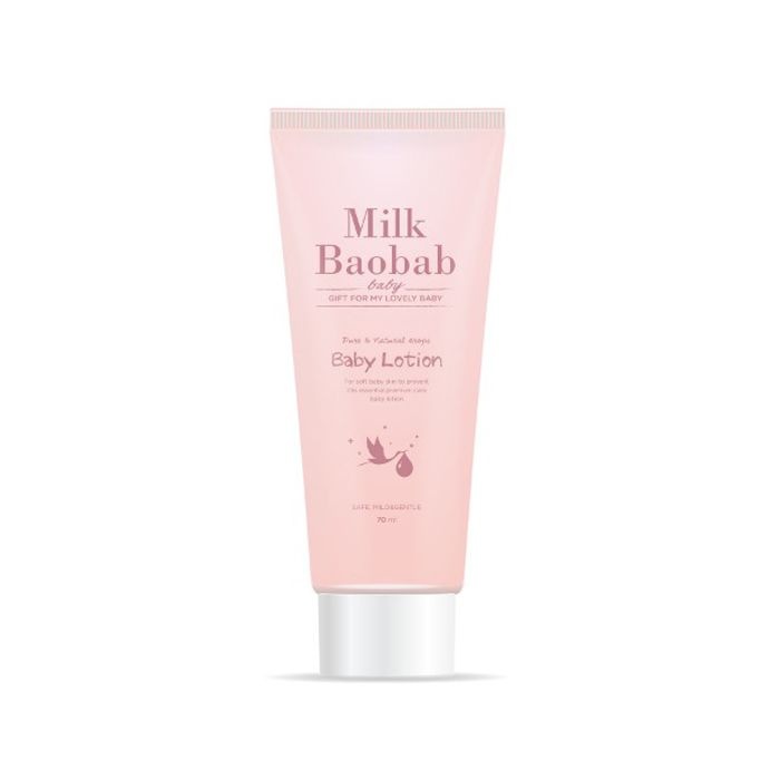 Лосьон для тела детский Baby Lotion Travel Edition, MilkBaobab, 70 мл