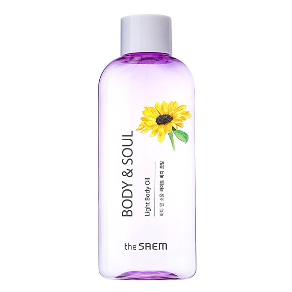 Масло для тела Body & Soul Light Body Oil, THE SAEM, 230 мл