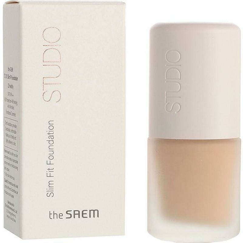 Крем тональный Studio Slim Fit Foundation 23 Healthy, THE SAEM, 10 мл