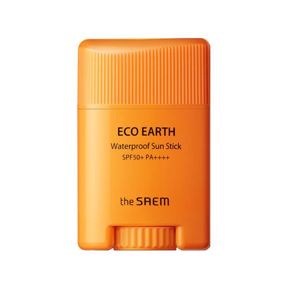 Бальзам солнцезащитный водостойкий Eco Earth Waterproof Sun Stick SPF 50+ PA++++, THE SAEM, 17 г