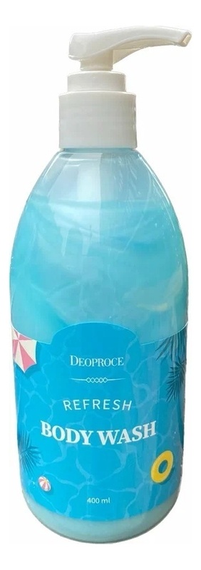 Освежающий гель для душа Refresh Body Wash, Deoproce 400 мл 