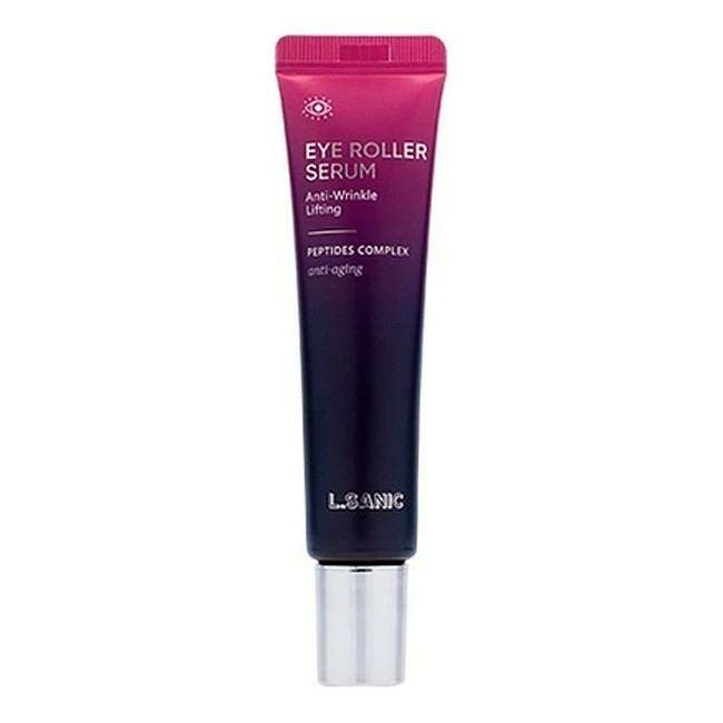 Сыворотка для кожи вокруг глаз разглаживающая против морщин Anti-Wrinkle Lifting Eye Roller Serum, L.Sanic, 25 мл 