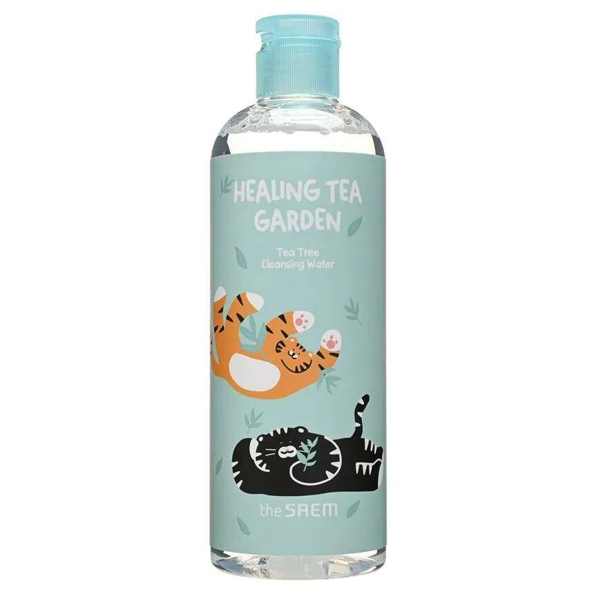 Средство для снятия макияжа Healing Tea Garden Tea Tree Cleansing Water, THE SAEM, 400 мл