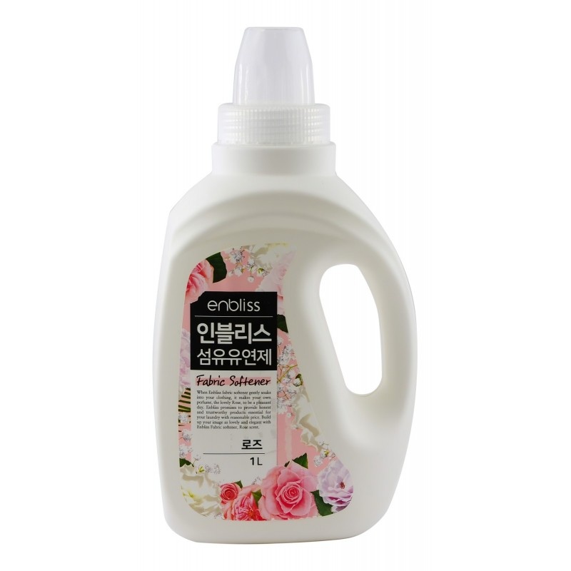 Кондиционер для белья (для всей семьи) Роза, Fabric Softener, Enbliss, 1 л