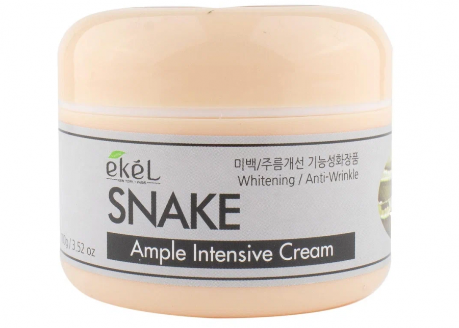 Крем для лица с пептидом змеиного яда Ample Intensive Cream Snake, Ekel 100 г